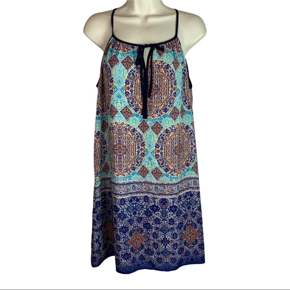 Creative Concepts Mandala Print Sleeveless Dress size Medium